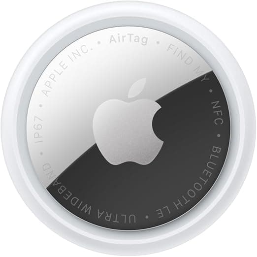 AirTag de Apple (2.ª generación) 1 Pieza: Rastreador para Llavero, Cartera y más; localizador con Sonido; fácil configuración en el iPhone o el iPad; Rango de Rastreo Preciso hasta 1.5 Veces Mayor
