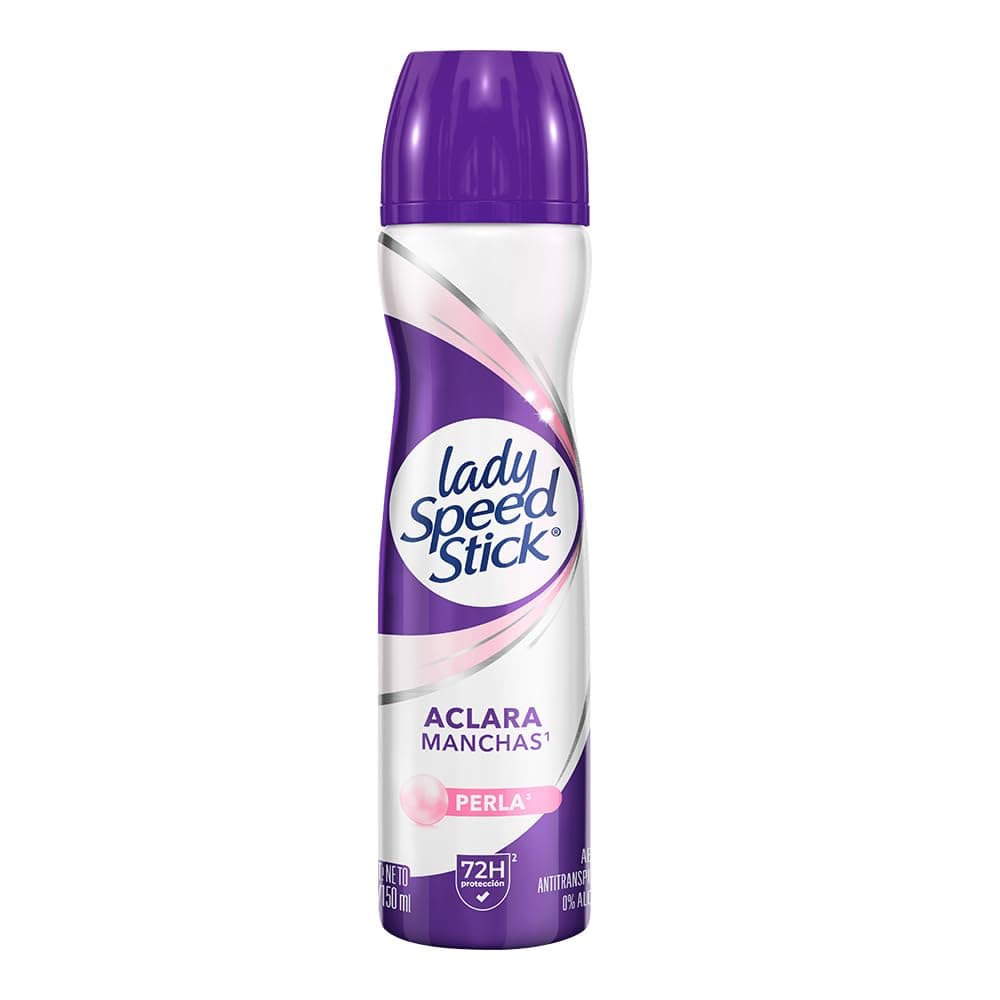 Lady Speed Stick Desodorante Antitranspirante Derma y Perla en Aerosol 91 g