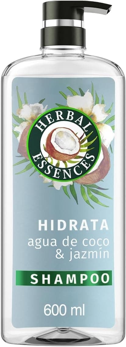 Herbal Essences Shampoo Classics Hidrata Agua de Coco & Jazmín 600 ml