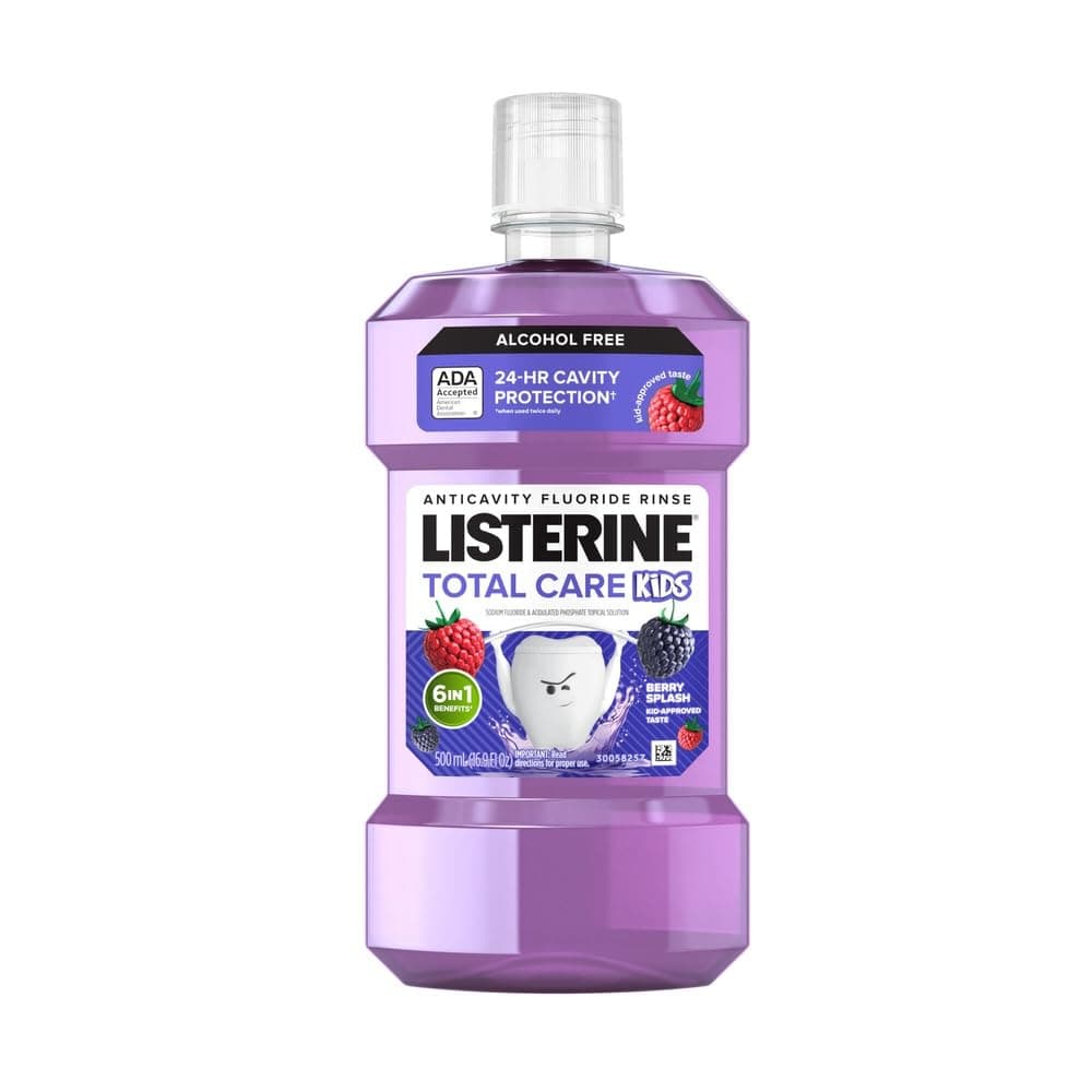 Listerine Enjuague Bucal Total Care KIDS BERRY 500ml