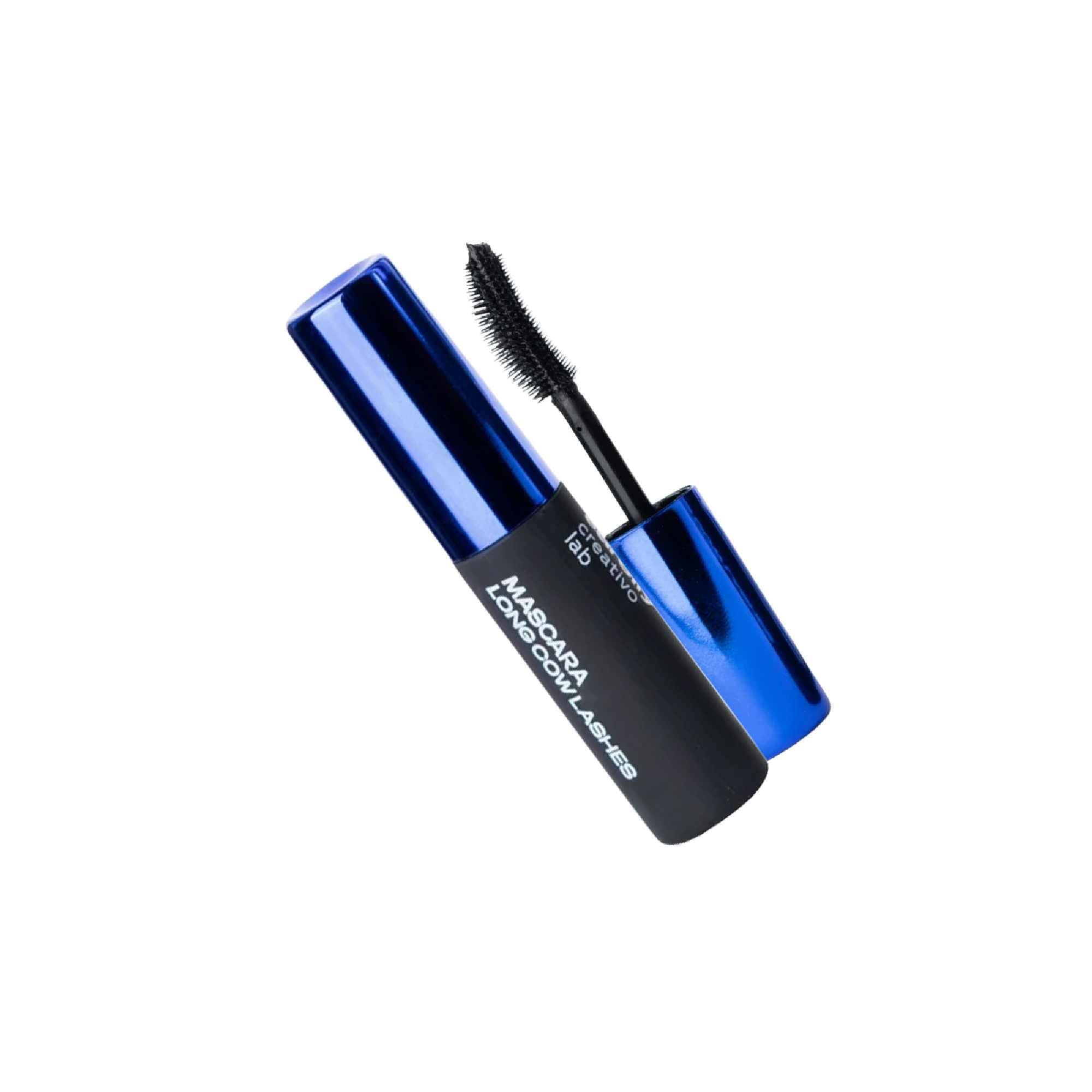 Sarelly MINI MÁSCARA WATERPROOF LONG COW LASHES black MINI MÁSCARA PARA PESTAÑAS ALARGADORA