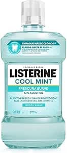 Listerine Enjuague Bucal Listerine Cool Mint Zero Alcohol 1 L