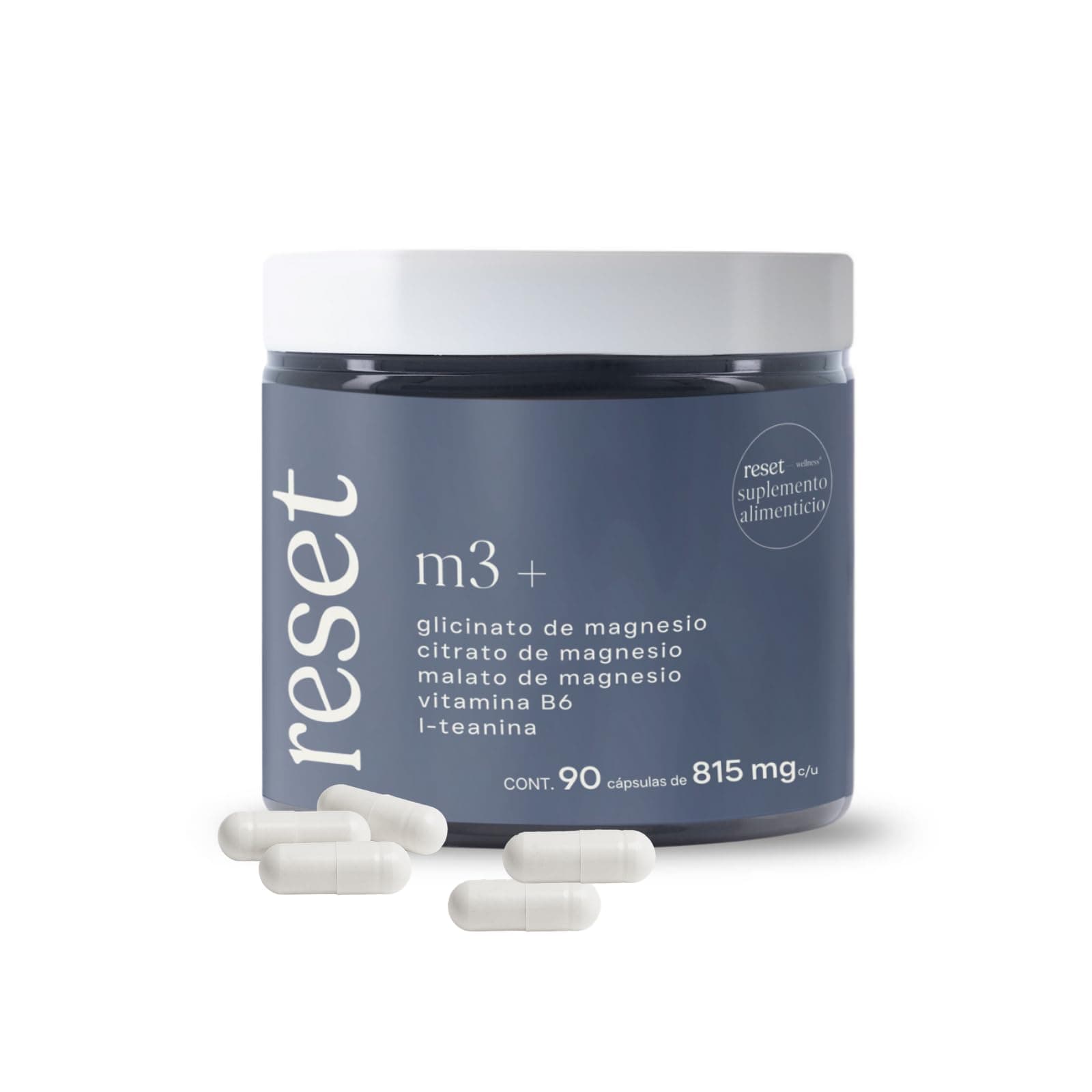 RESET WELLNESS | M3+ con 3 tipos de Magnesio