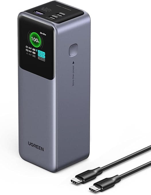 Batería Portátil Ugreen Nexode 25000mAh 200W