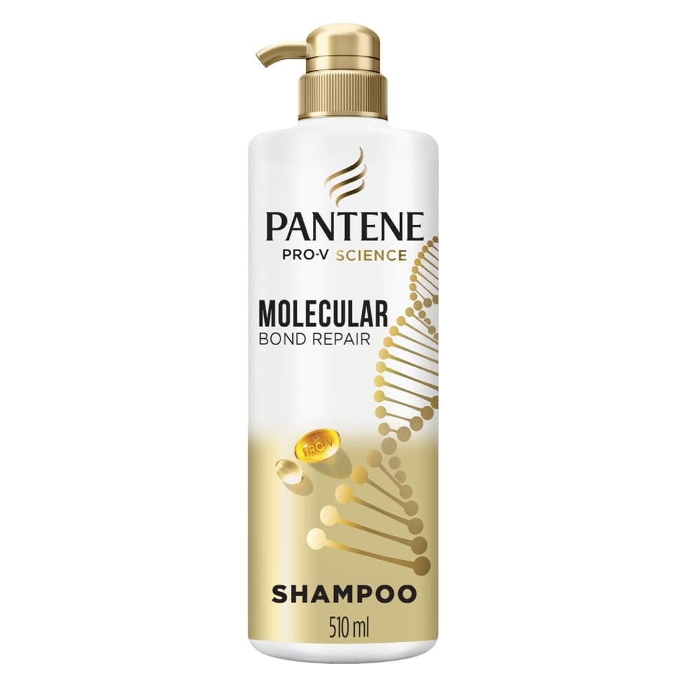 Pantene PRO-V Science Shampoo Molecular Bond Repair para Cabello muy Dañado y Débil 510 ml