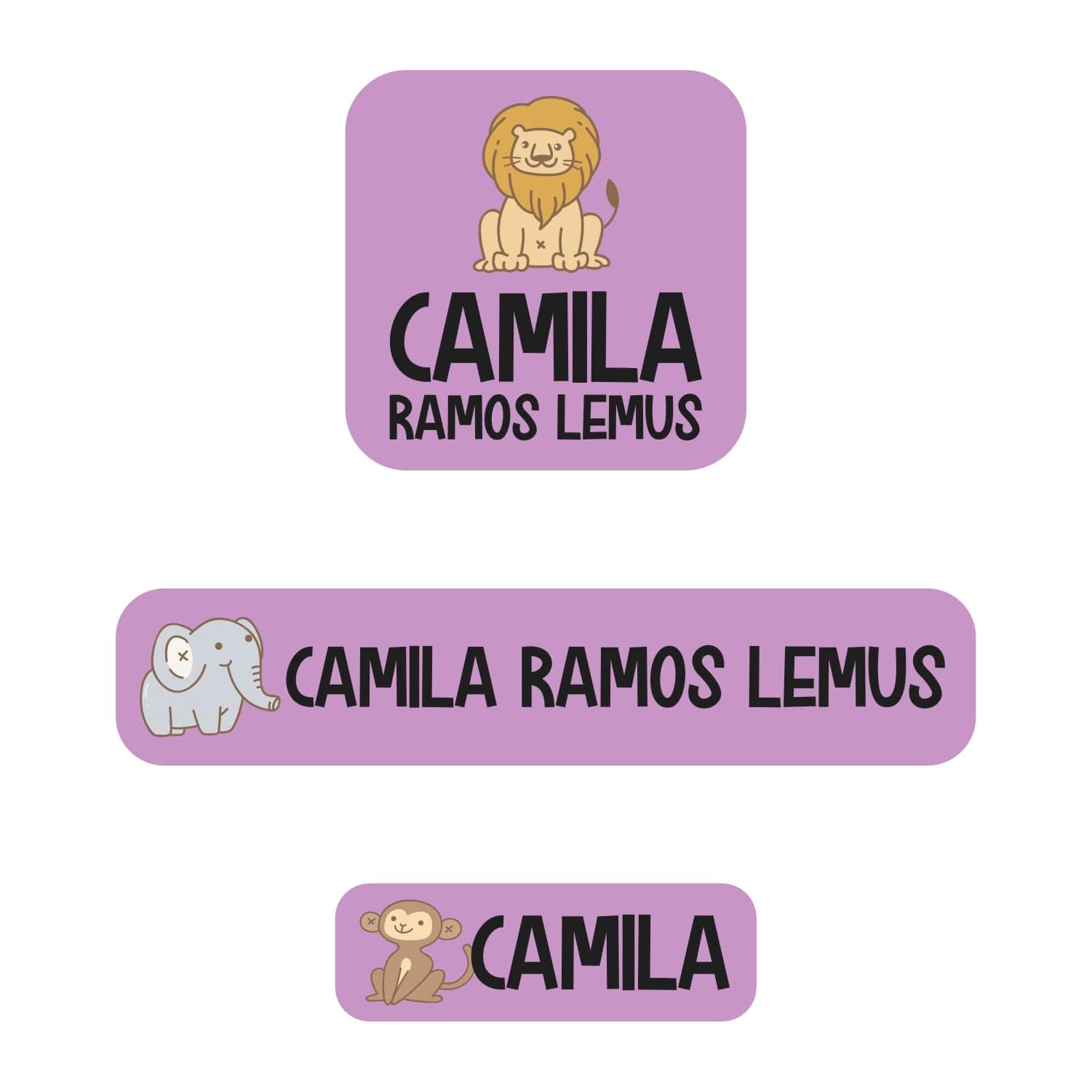 WRLD 139 Etiquetas Escolares Personalizadas – Para Cuadernos