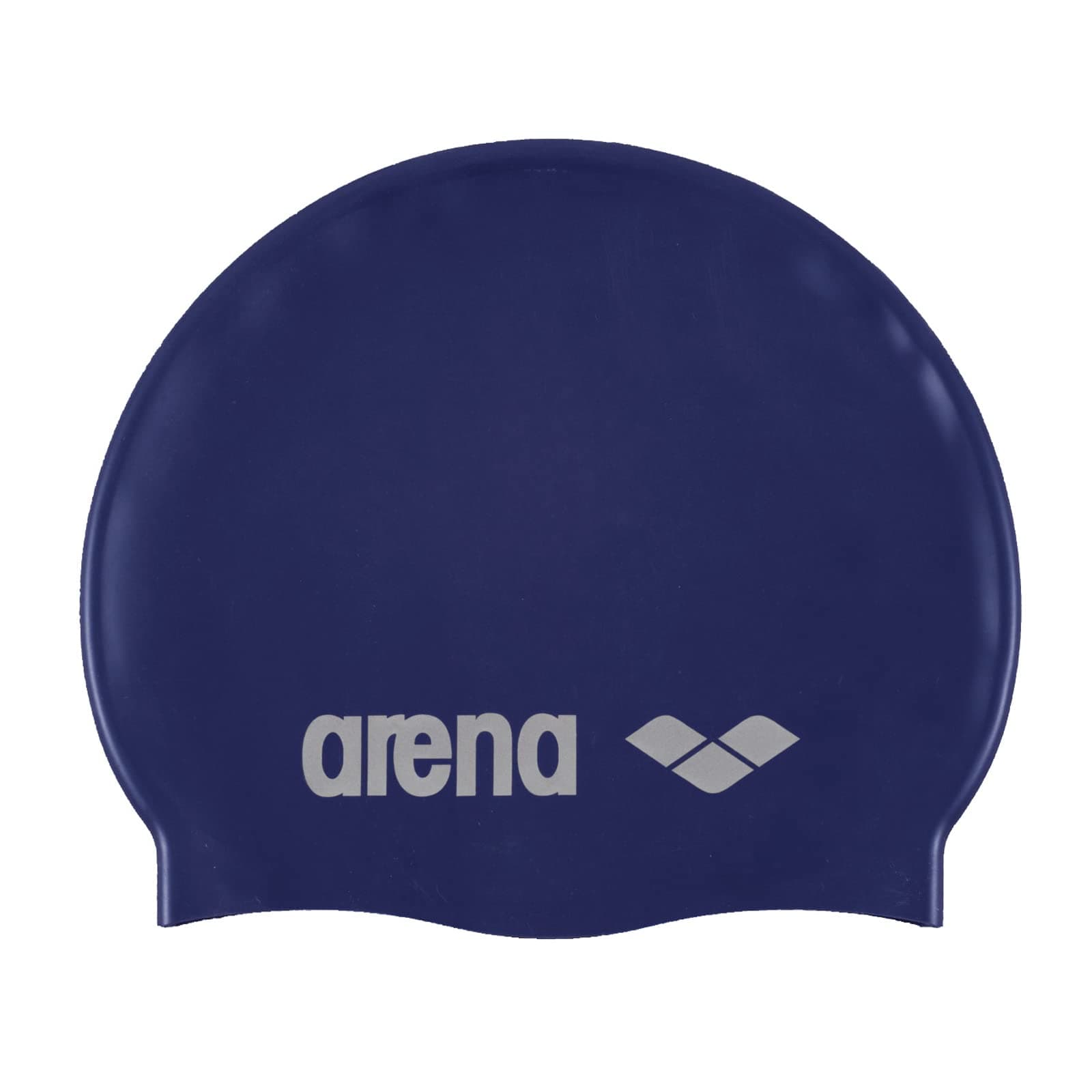 Arena Classic - Gorro de natación de silicona Denim/plata