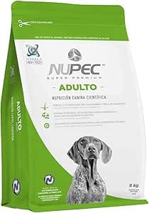 Nupec Croquetas para Perros, Adulto, Sabor a Carne, 8 kg