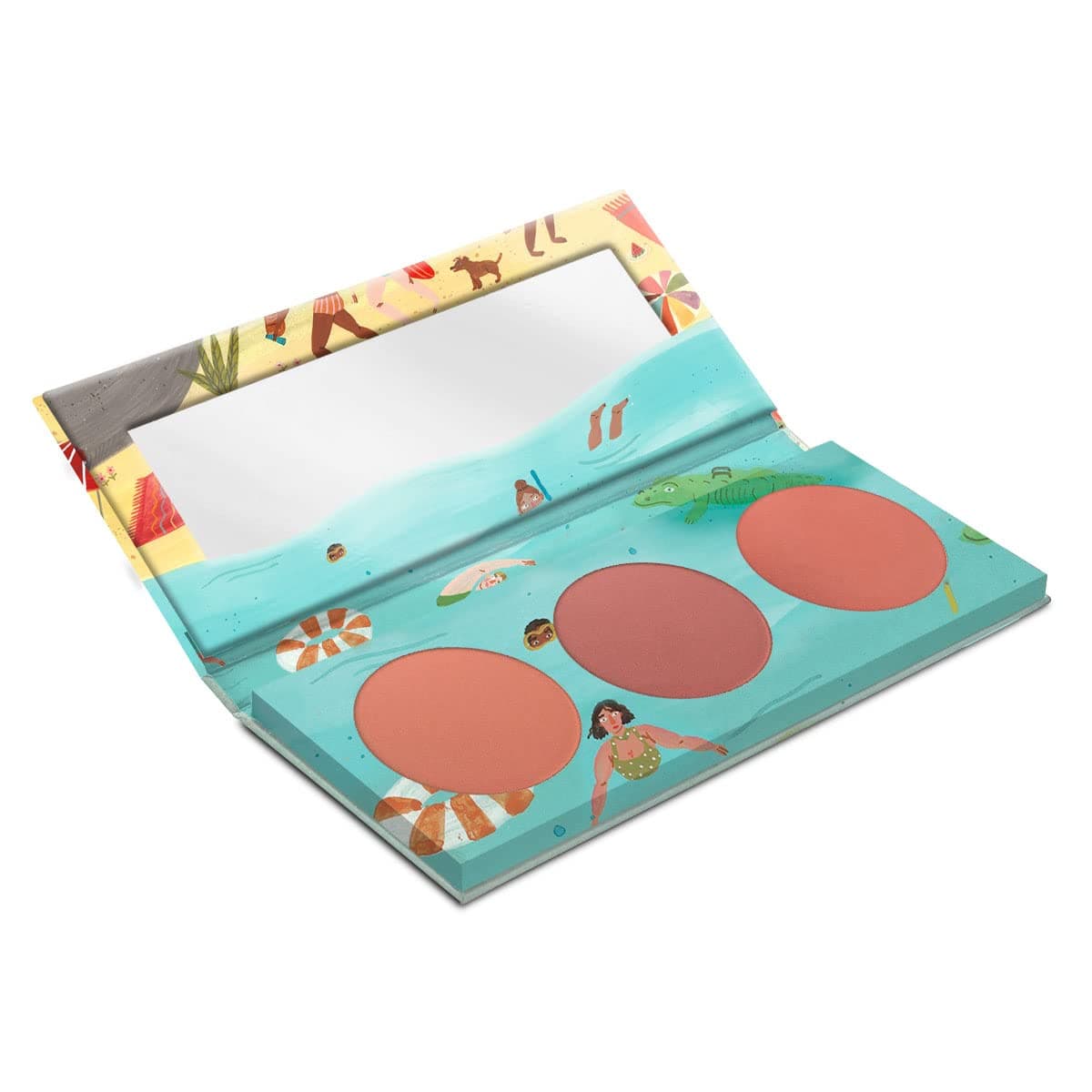 Yuya - Republic Cosmetics Paleta de Rubores Tres Tonos "Besos de Sol"…