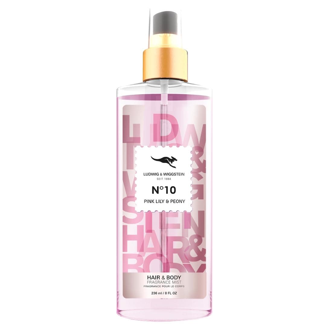 Ludwig and Wiggstein Body Mist Pink Lily and Peony