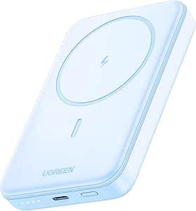UGREEN 10000mAh Power Bank Inalámbrico PD 20W Carga Rápida