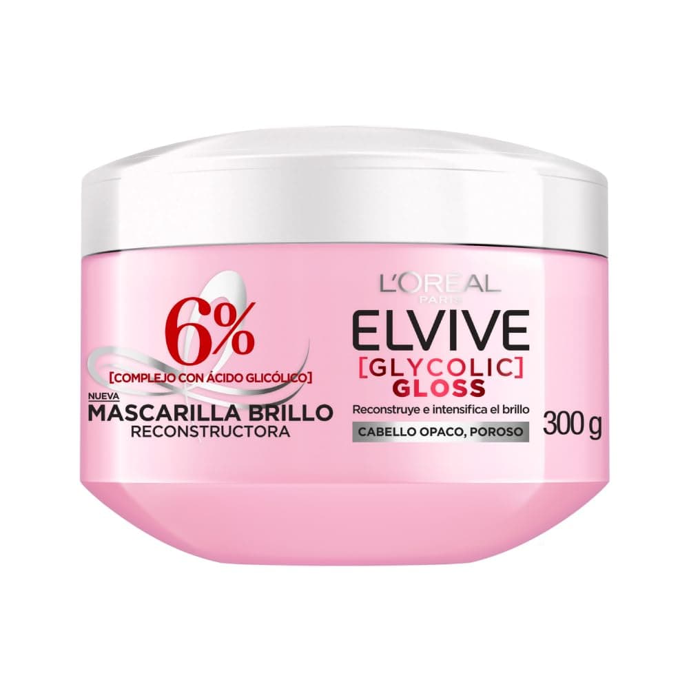 L'Oréal Paris Elvive Mascarilla Glycolic Gloss