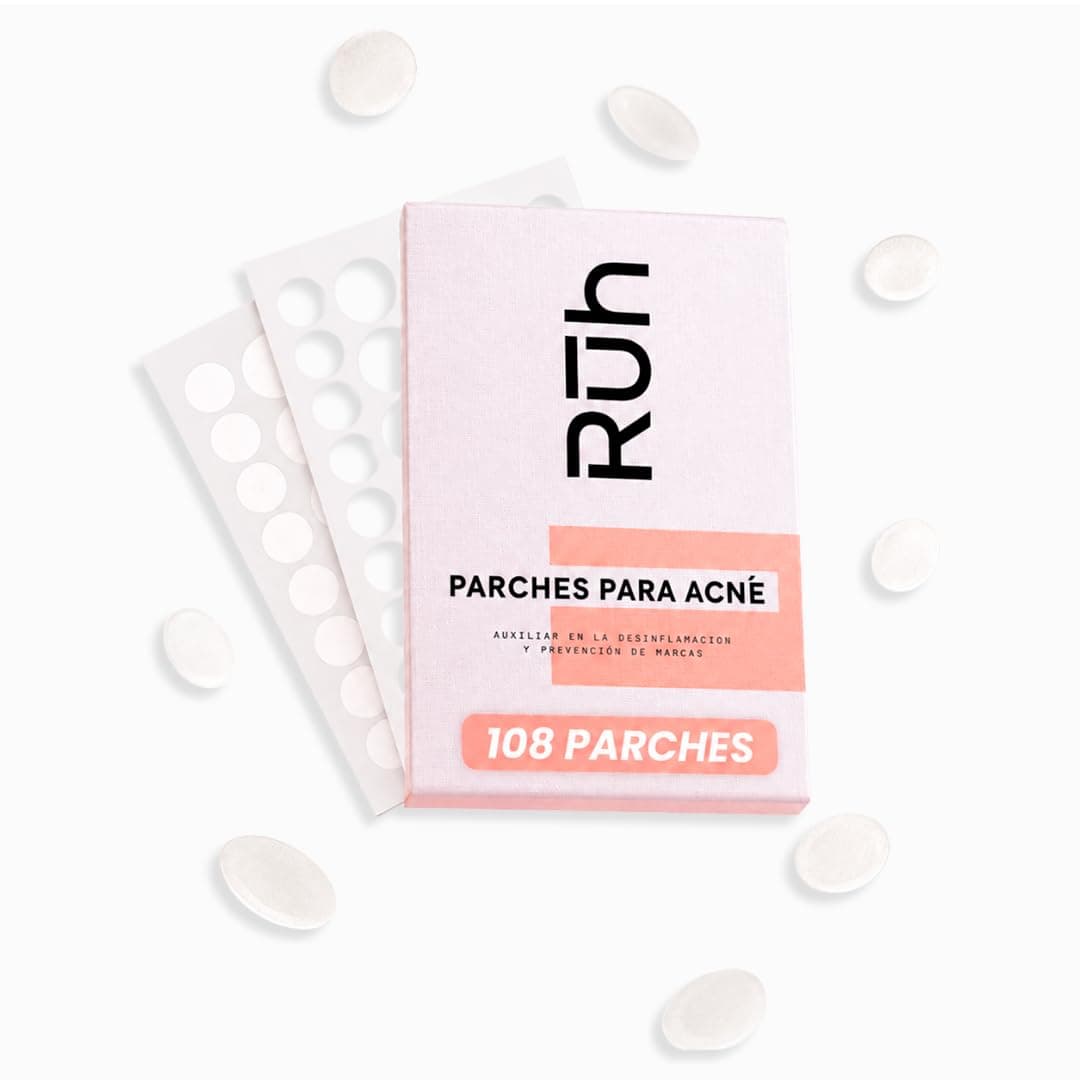Parches para Acné 108 Pack – Parches Hidrocoloides Transparentes para Granos y Espinillas