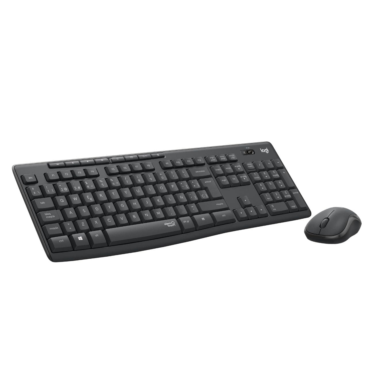 Logitech MK295 Combo Teclado y Mouse Inalámbricos: Tecnología SilentTouch