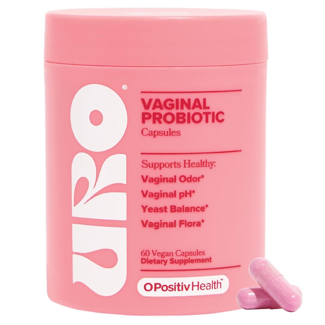 O Positiv URO Probiotic 60 Cápsulas Para Higiene Femenina libre de gluten vegano PH Balanceado