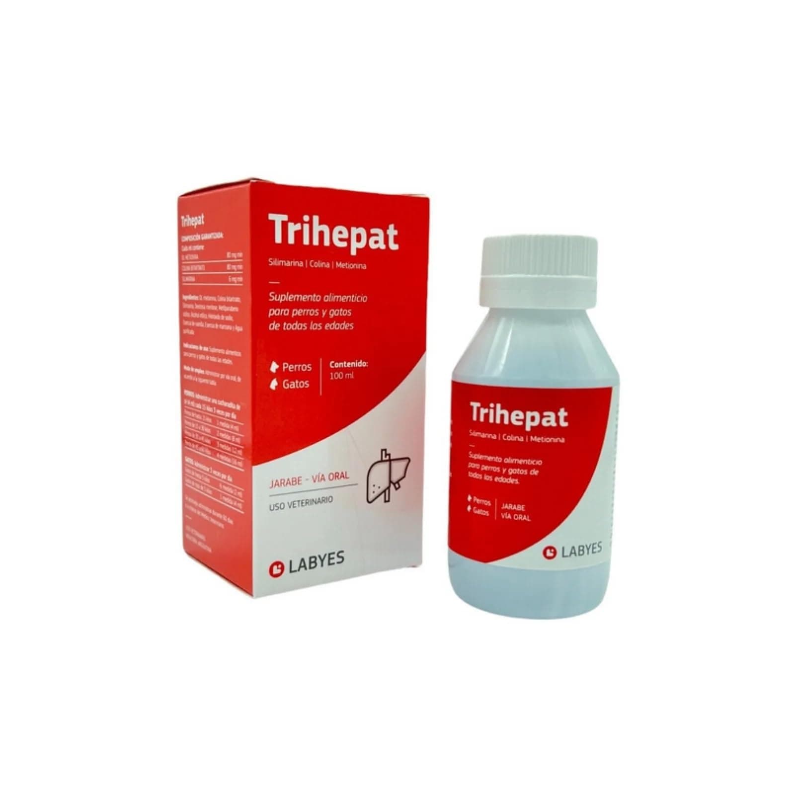 Trihepat 100 ml Protector hepatico Perro