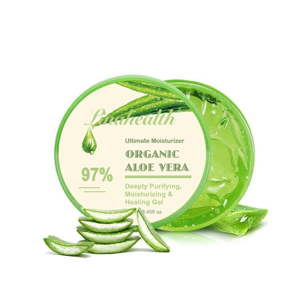 Linahealth Gel Hidratante y Humectante de Aloe Vera al 97%