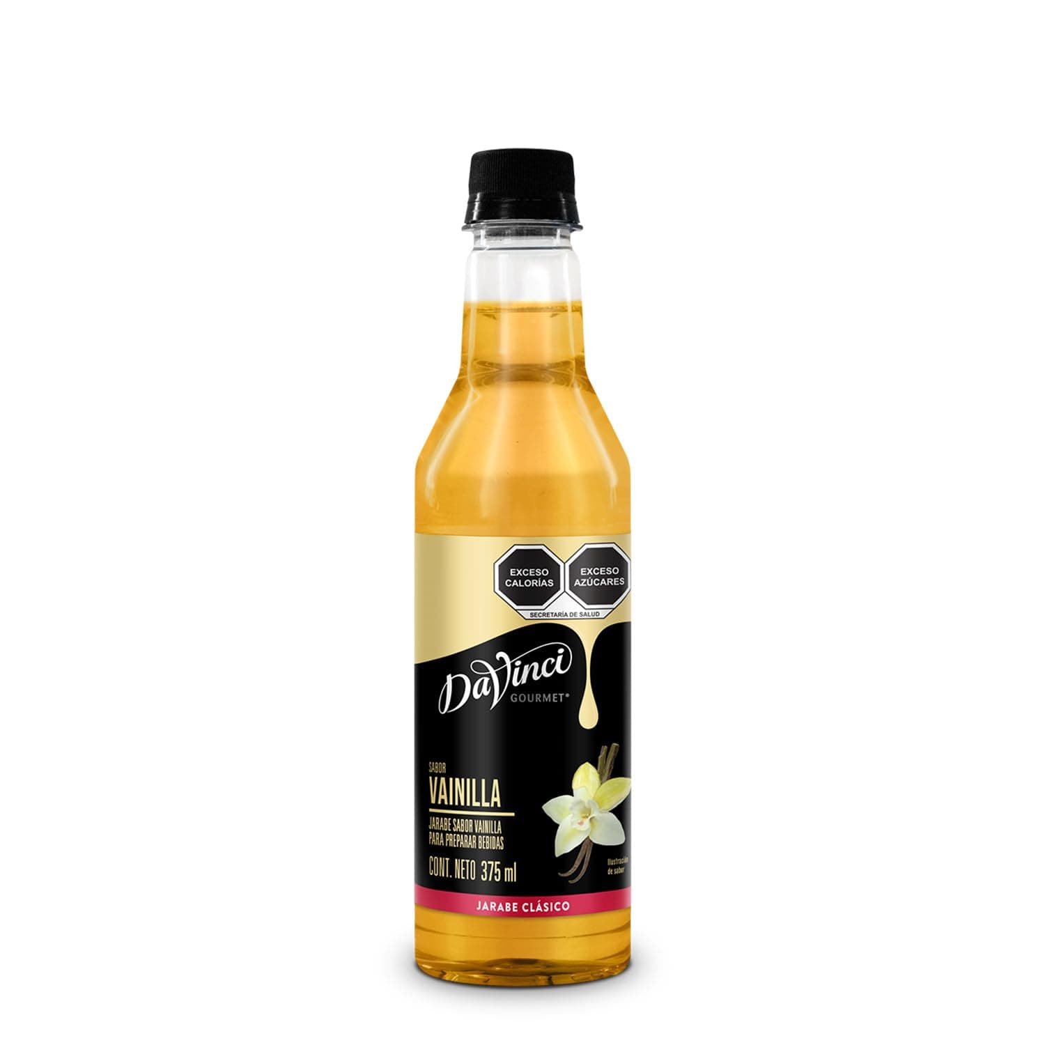 DaVinci Gourmet Jarabe Sabor Vainilla 375 ml para Café y Bebidas