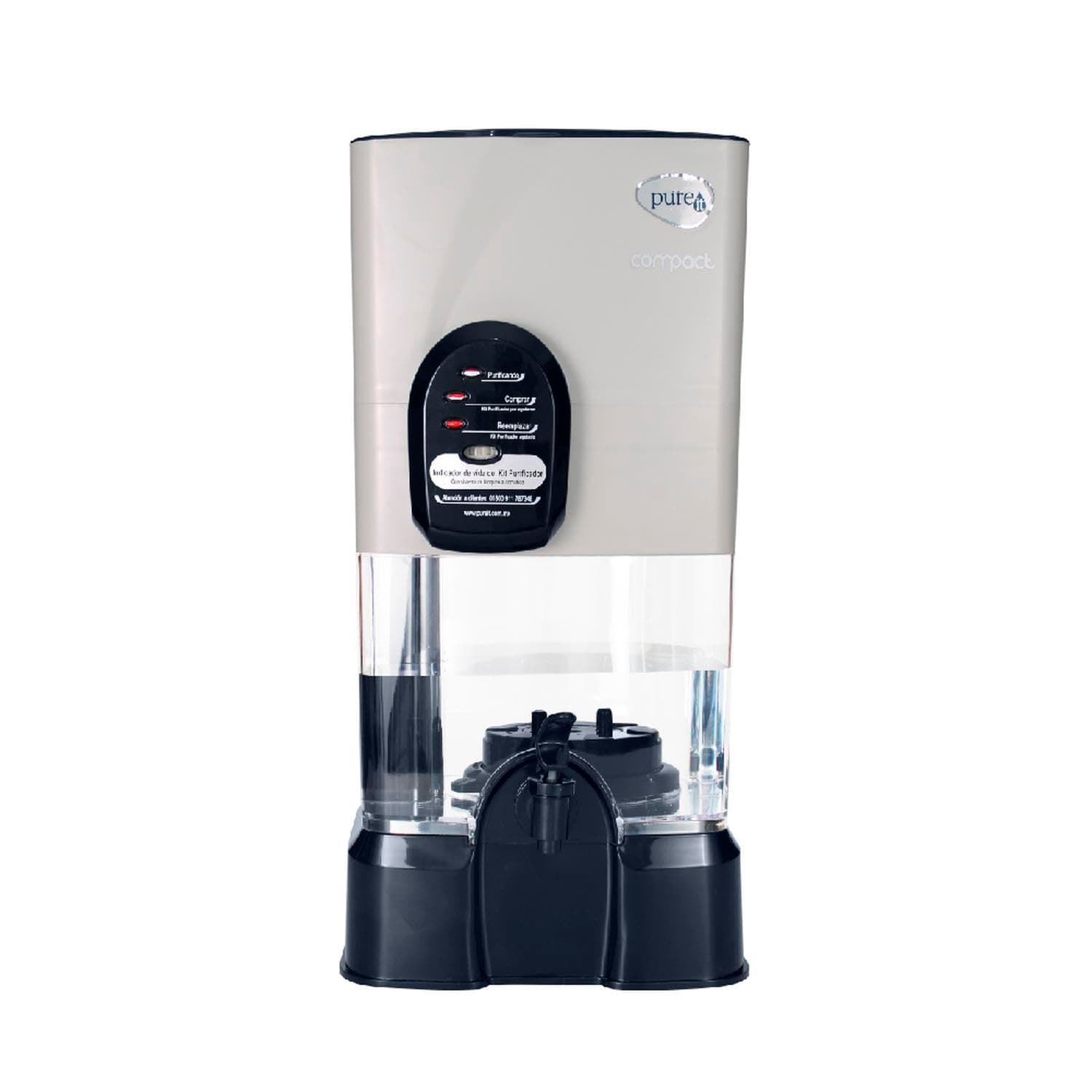 PUREIT | Purificador de Agua Compact 5 litros | Agua Segura y Pura al Instante | No Requiere