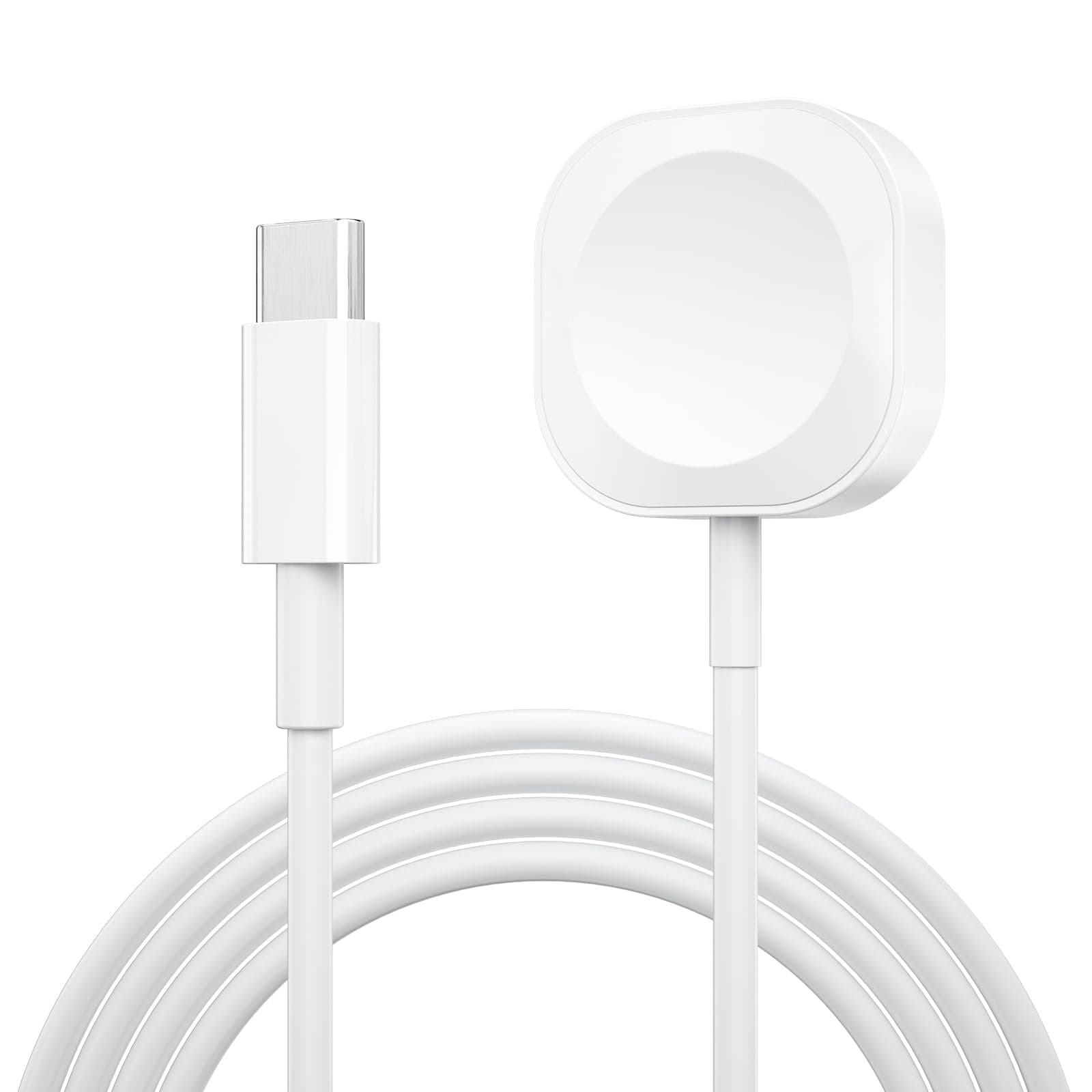 IEOVIEE Cargador Magnético para Apple Watch 1M Cable USB-C para iWatch Series 7 6 SE 5 4 3 2 1 Ultra