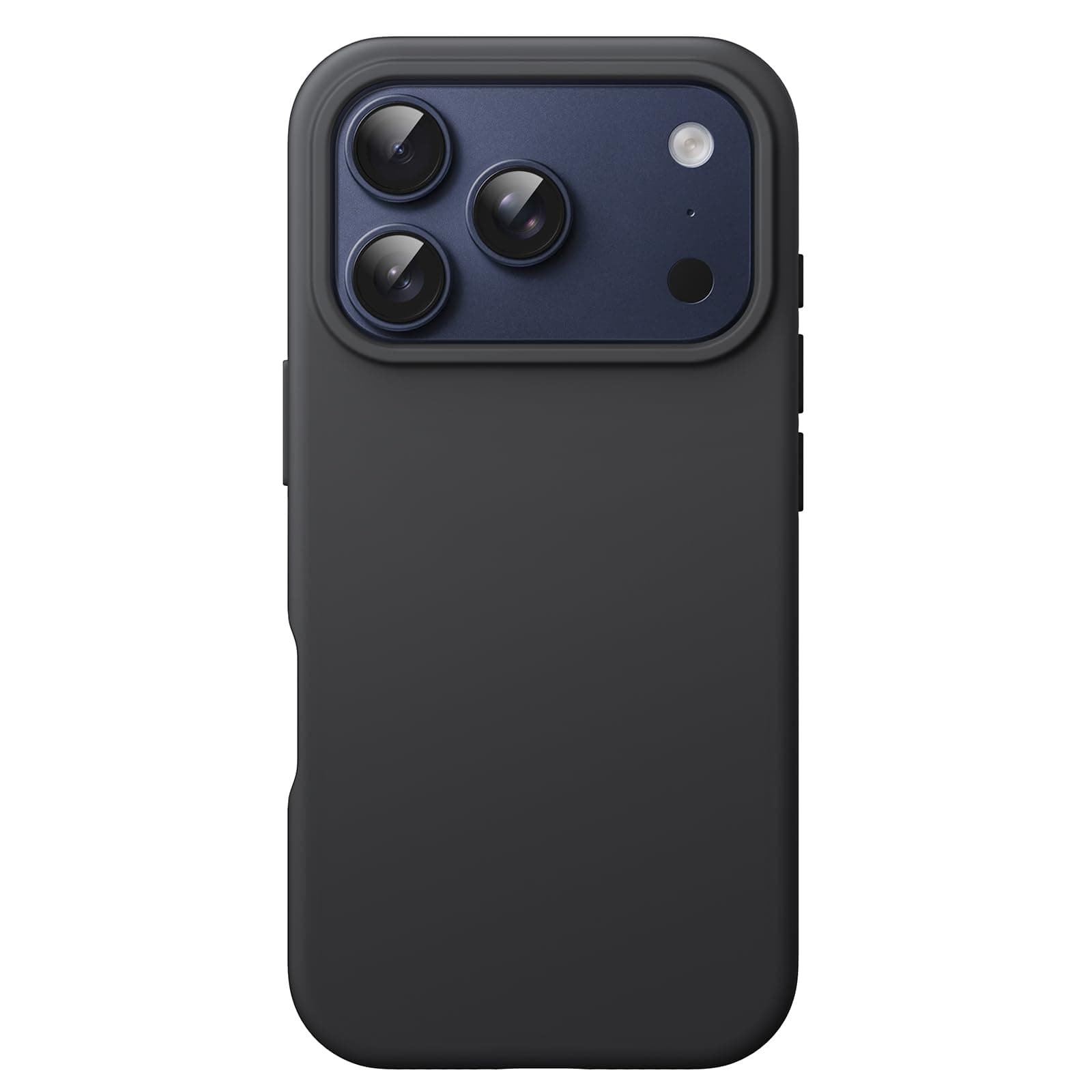 JETech Funda de Silicona para iPhone 17 Pro MAX, Negro