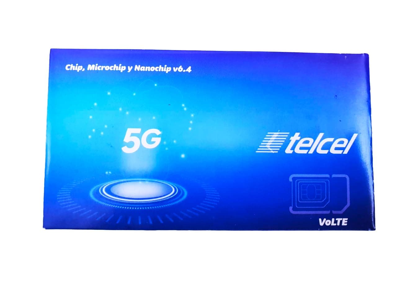Telcel Chip Nuevo 4.5G/ 4G /3G /2G Lada 55 CDMX
