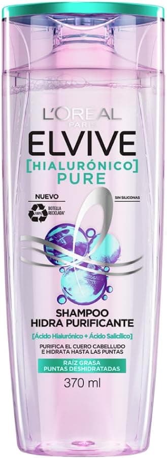 Shampoo Hidra Hilaurónico Elvive L'Oréal Paris 370ml