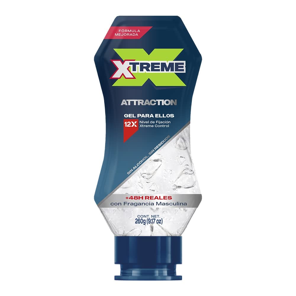 Xtreme Attraction Power Gel Fijador Nivel 12 48 Horas 260 g