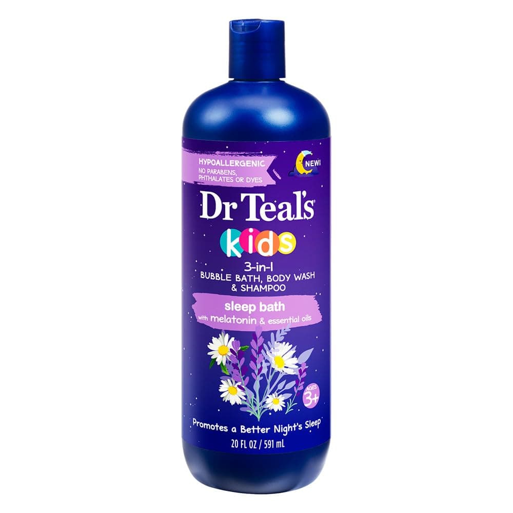 Dr Teal's Kids 3 en 1: Baño de Burbujas