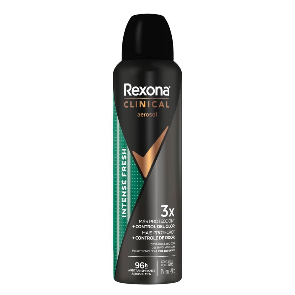 Antitranspirante Aerosol Rexona Clinical Intense Fresh 150ml