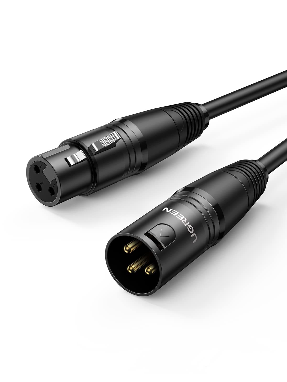 UGREEN Cable de Micrófono XLR Macho a Hembra