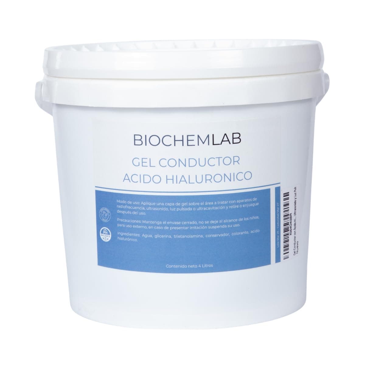 Gel Conductor con Ácido Hialurónico