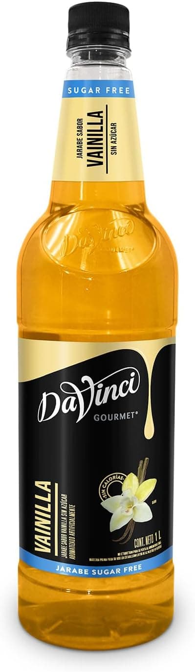 DAVINCI GOURMET - Jarabe Vainilla sin Azúcar 1 L