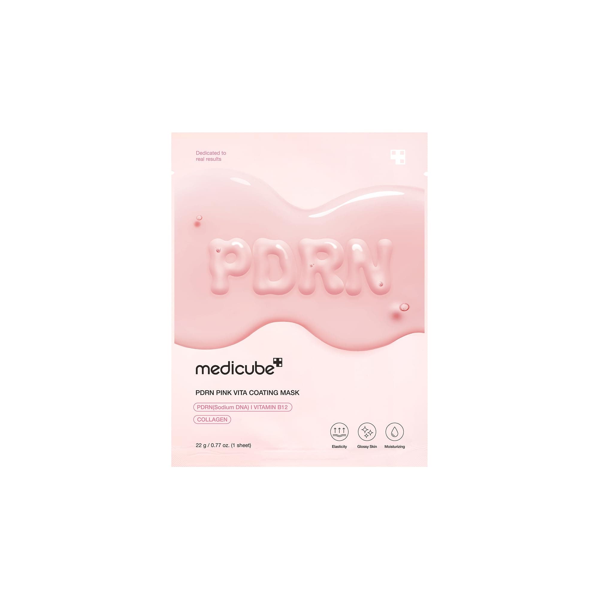 Medicube PDRN Pink Vita Coating Sheet Mask