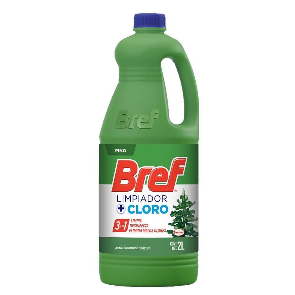 Bref Densicloro Pino, limpiador líquido multiusos