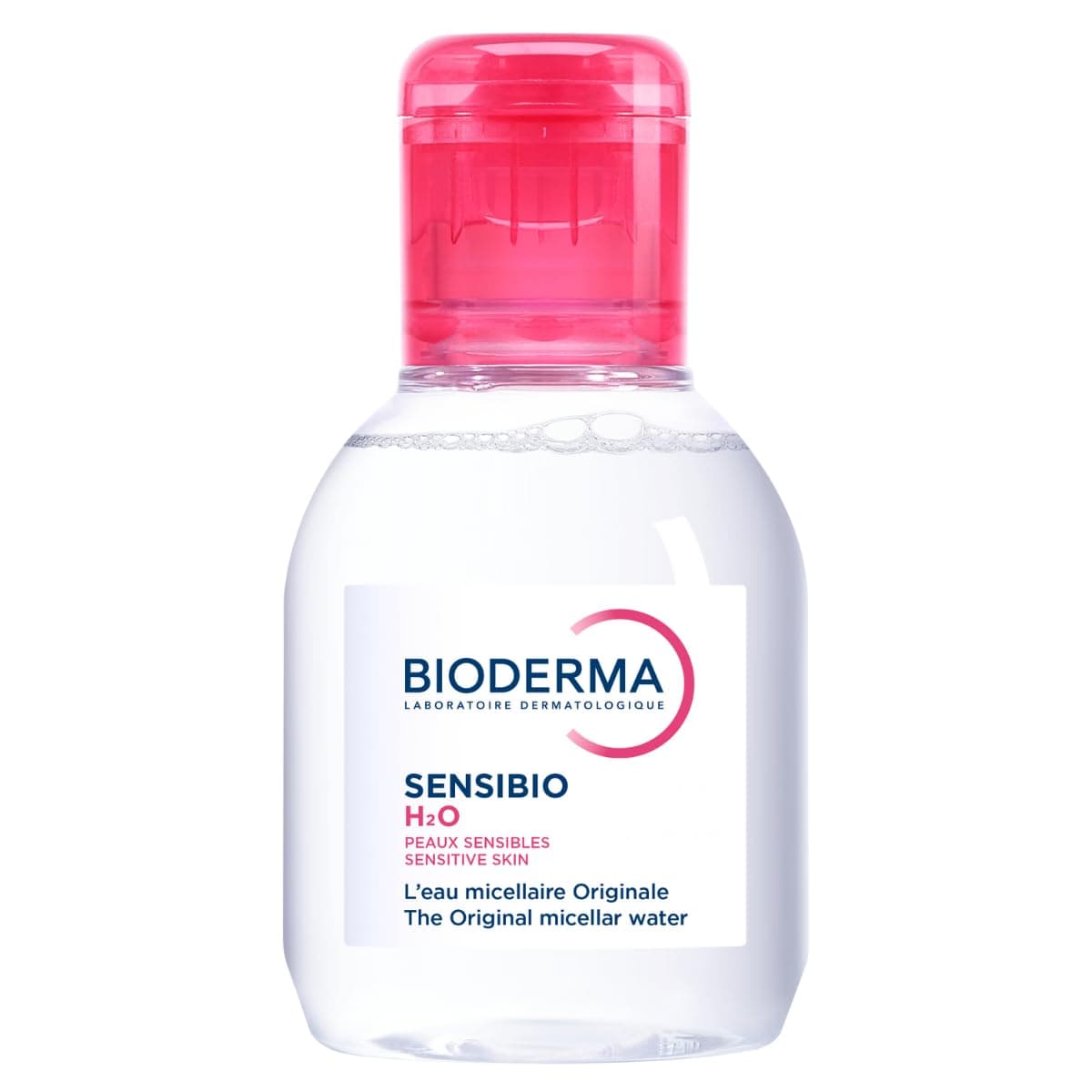 BIODERMA, Agua Micelar, Sensibio H2O, Desmaquillante para Piel Sensible, Calma y Reduce la