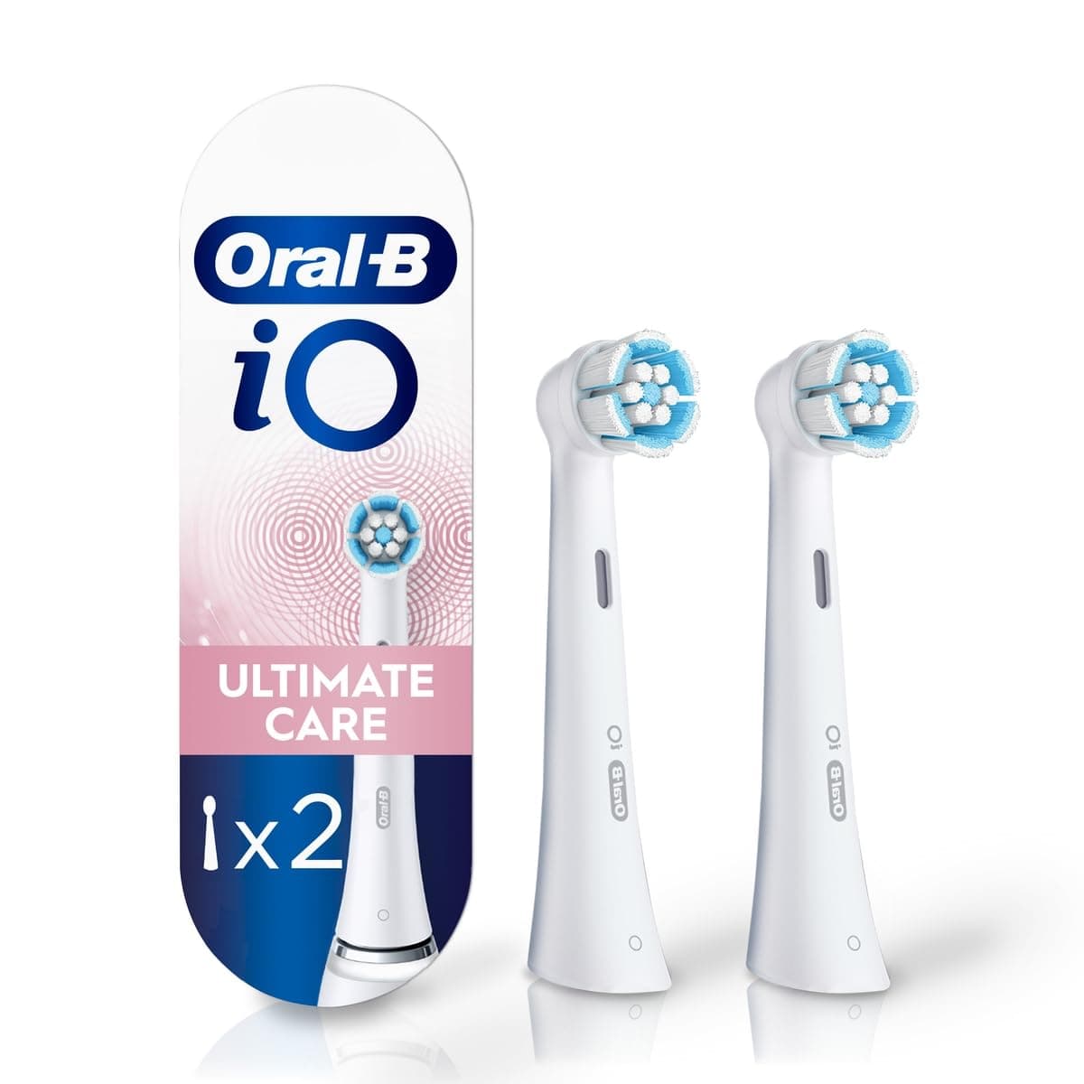 Oral B Cabezal de Repuesto para Cepillo Eléctrico iO Ultimate Care, 2 Unidades
