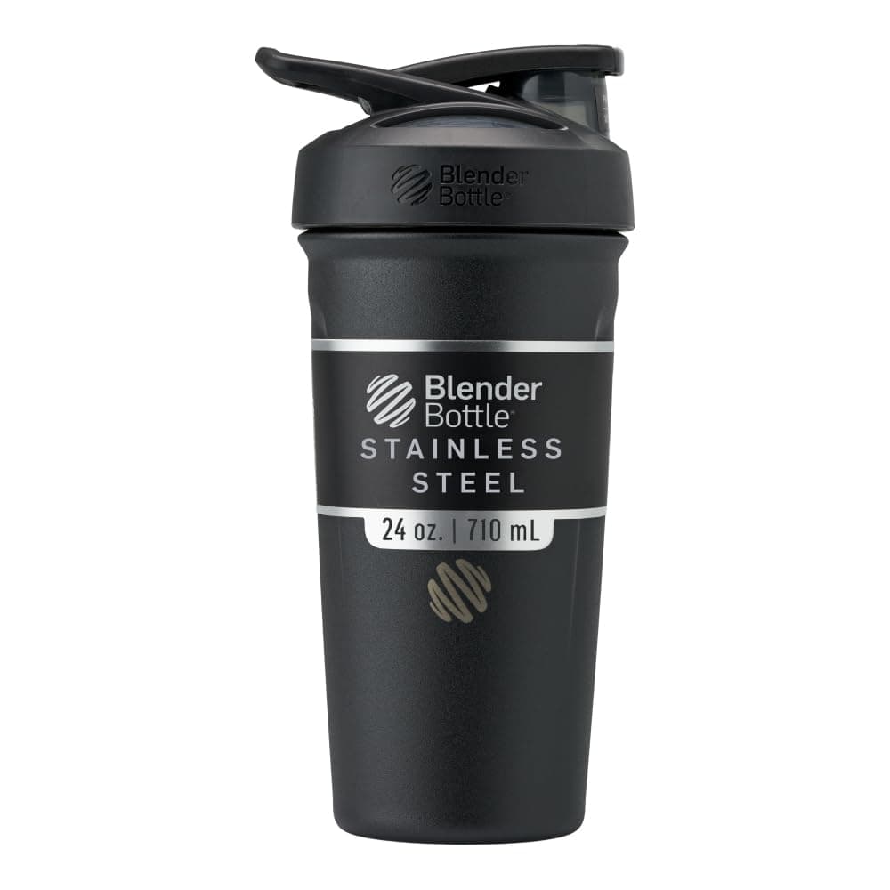 BlenderBottle Strada Shaker Cup Botella de agua aislada de acero inoxidable