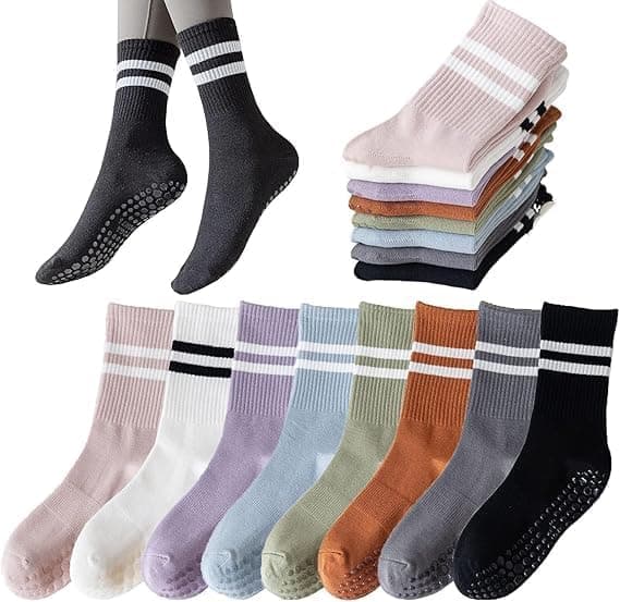 Calcetines de Yoga Largos para Mujer