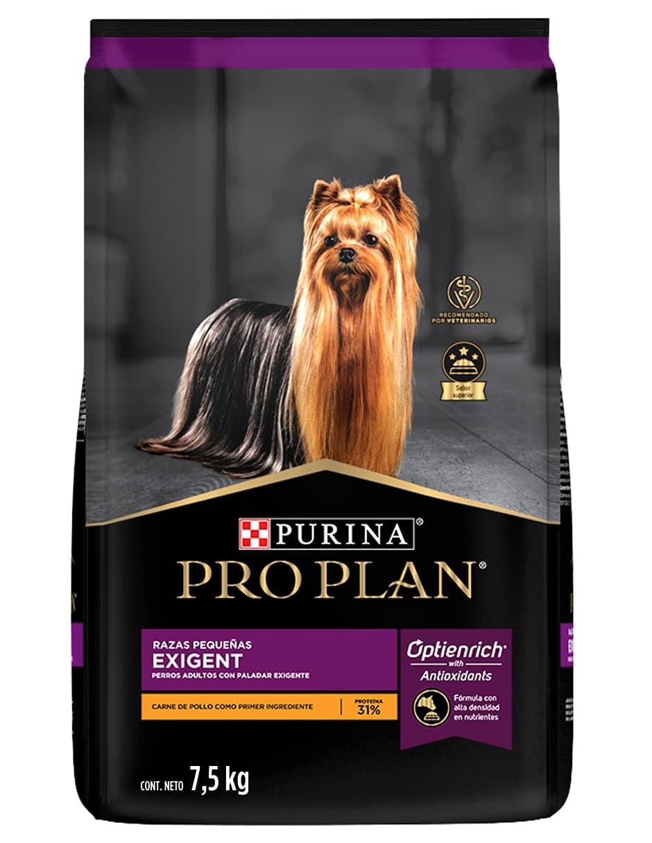 Purina Pro Plan Exigent Adulto Todos los Tamaños Sabor Pollo 7.5Kg