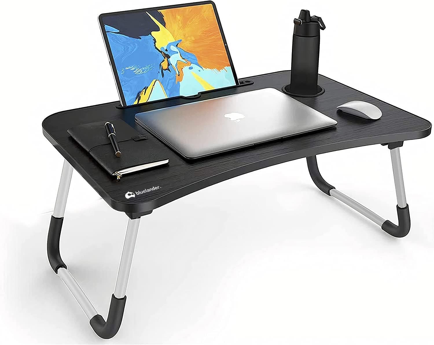 Bluelander Mesa Plegable para Laptop de Madera