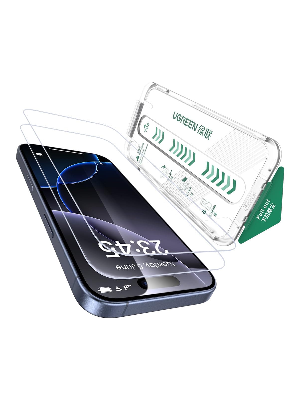 UGREEN Protector de Pantalla para iPhone 17 Pro Max 6.9 Pulgadas
