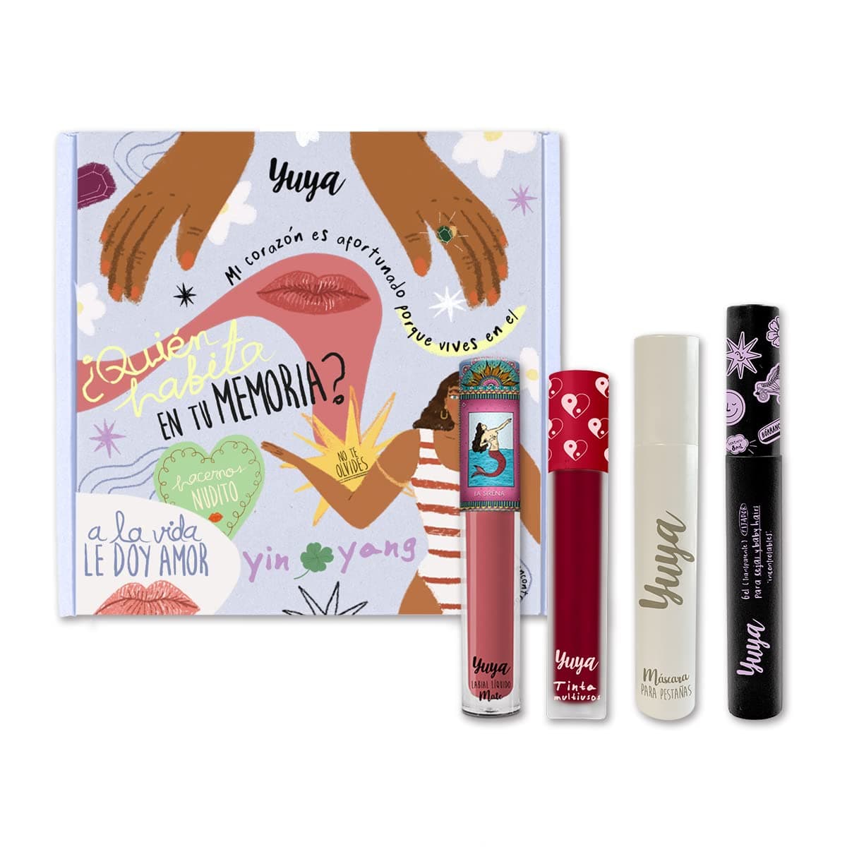YUYA Kit de Maquillaje 4 Piezas