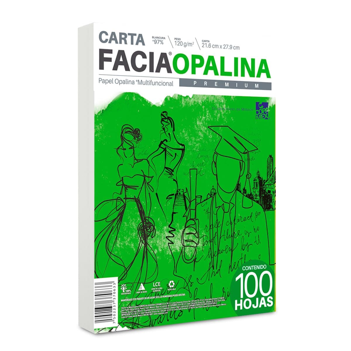 Copamex Papel Opalina Facia Premium