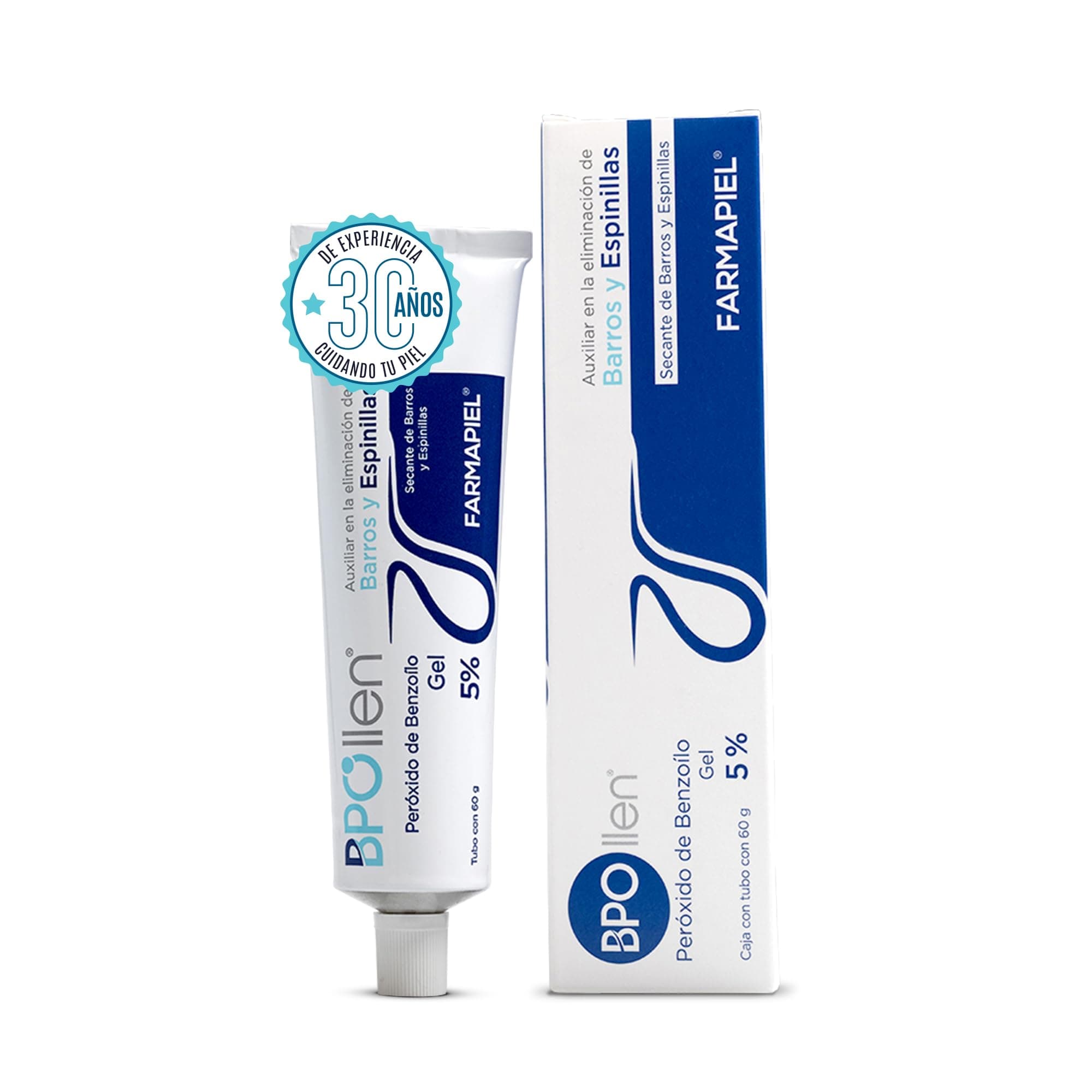 BPOllen Gel Peróxido de Benzoilo 5% 30 g