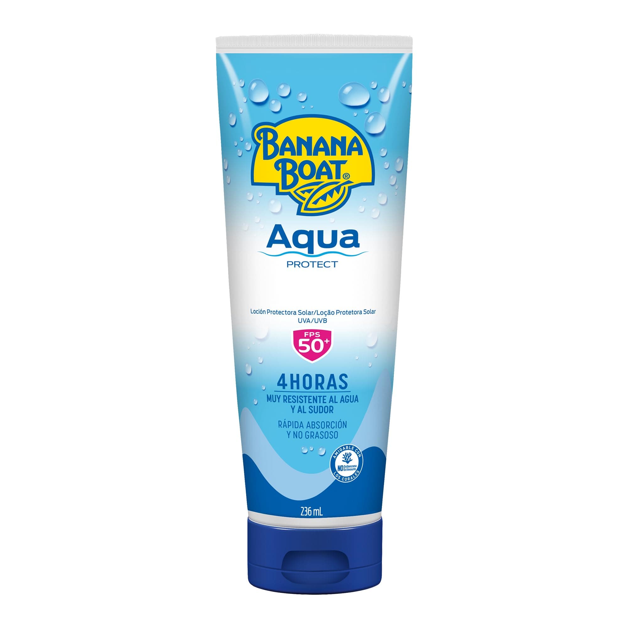 Banana Boat, Protector Solar Aqua Protect 50+ FPS 236 ml