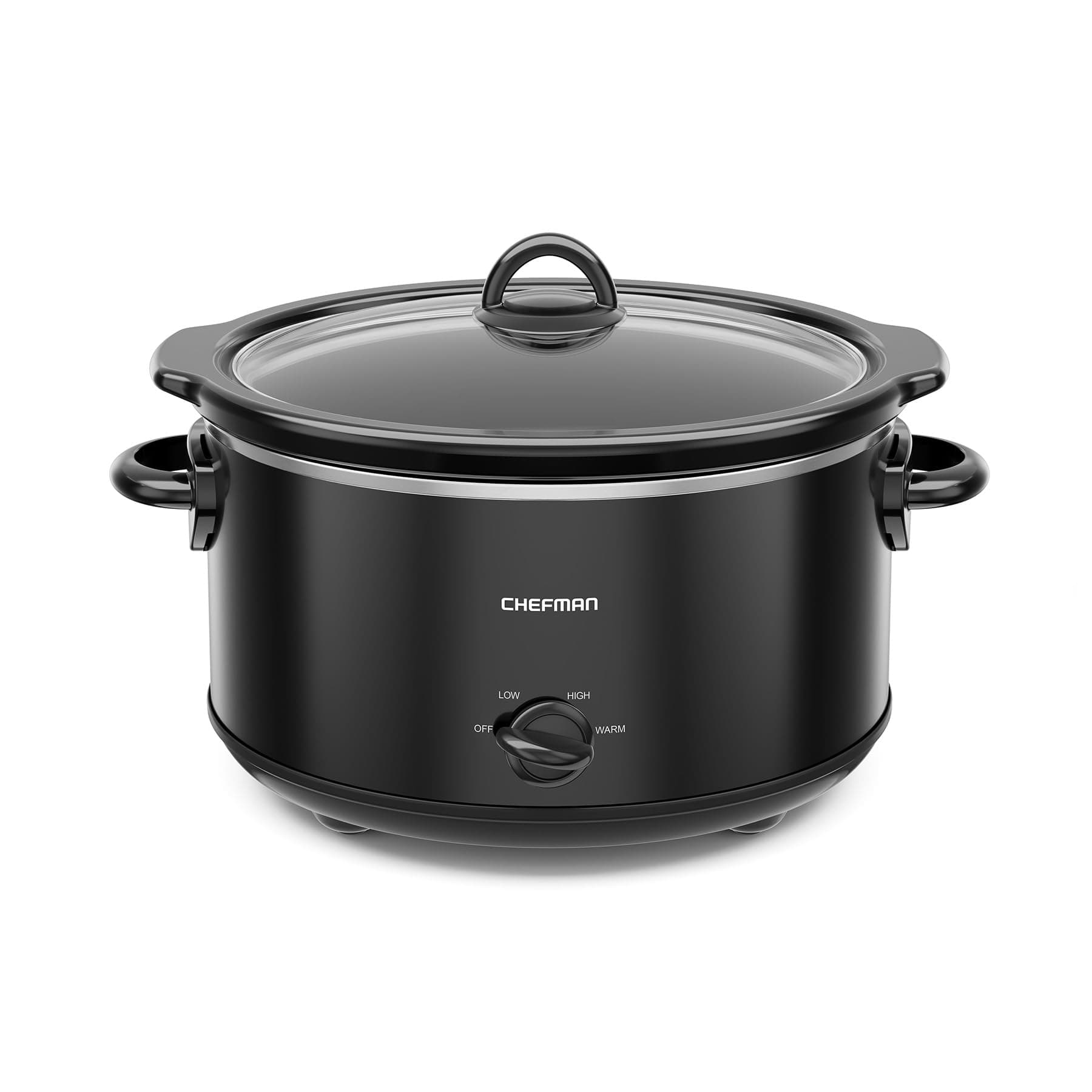 Chefman Olla de Cocción Lenta 4.7 L – Control de Temperatura