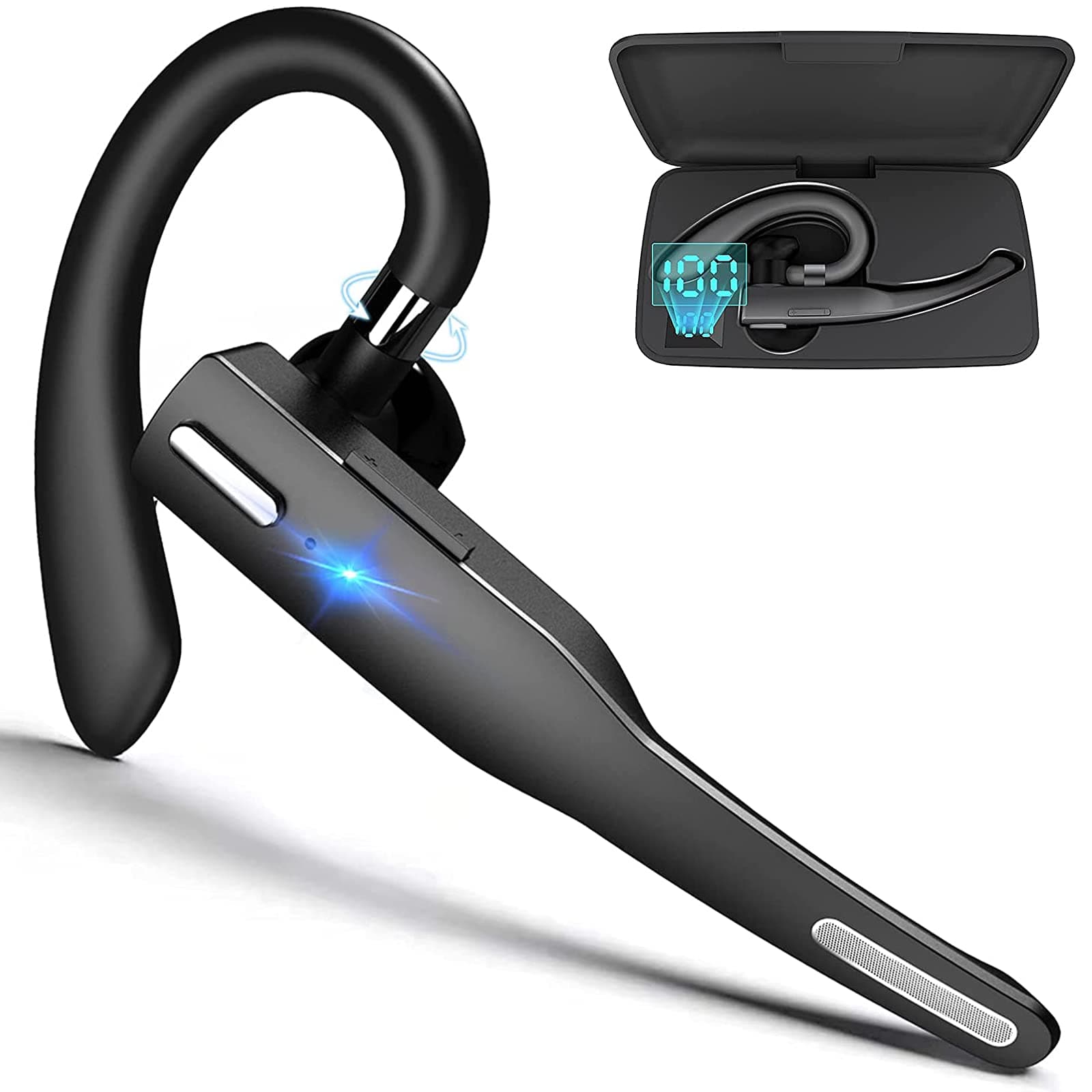 BOJOOM Auriculares Bluetooth 5.1 Micrófono