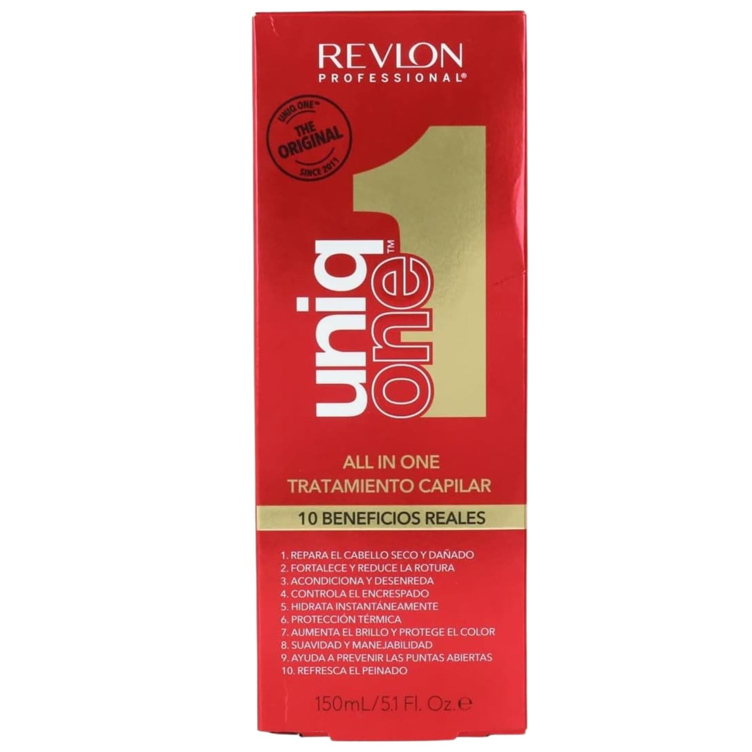 Revlon Professional UniqOne Tratamiento original todo en uno, 150 ml