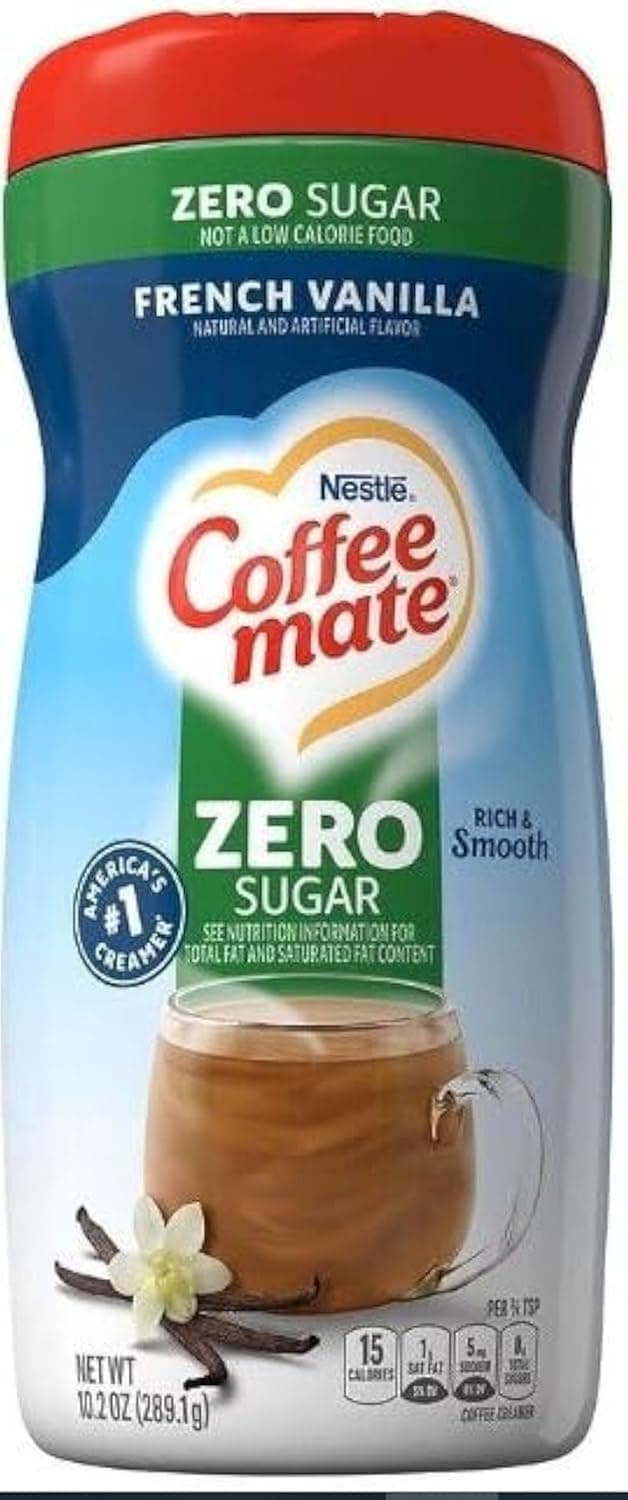 Coffee-Mate sin azúcar en polvo